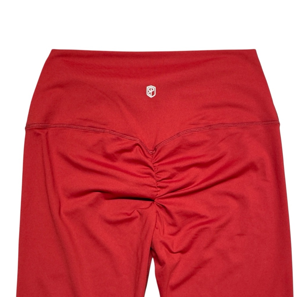 Born Primitive Leggings Lift Yourself Up 7/8 NWT Red Wine XXL Activewear Athlete - Picture 6 of 14